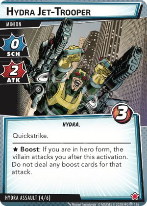 Soldado colador de Hydra
