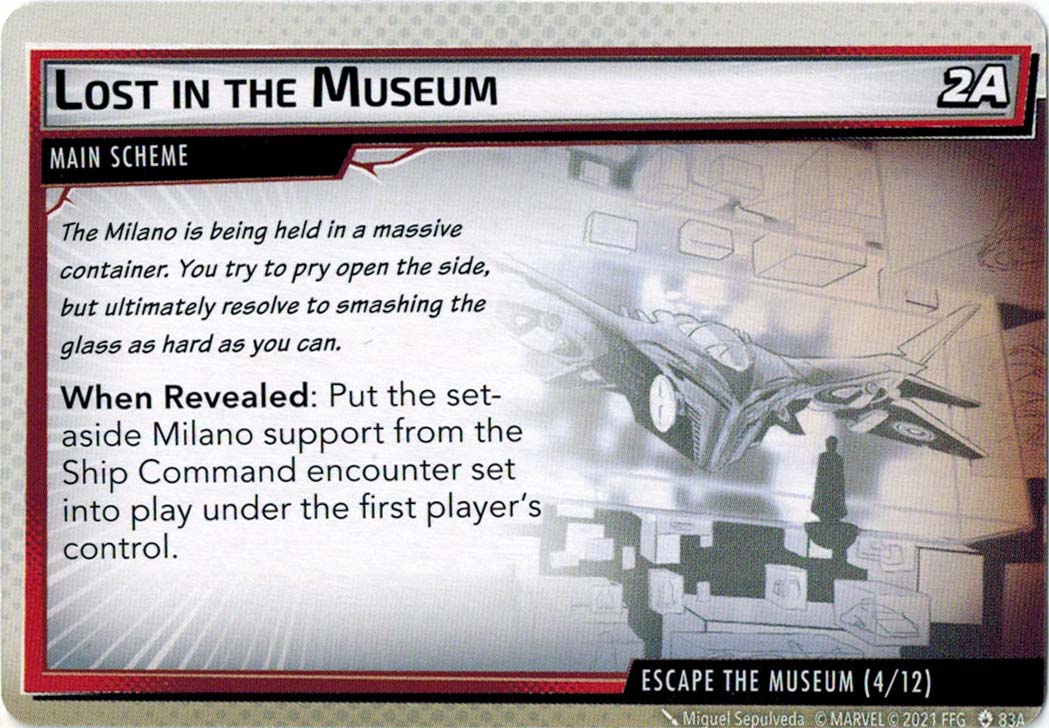 Perdidos en el museo