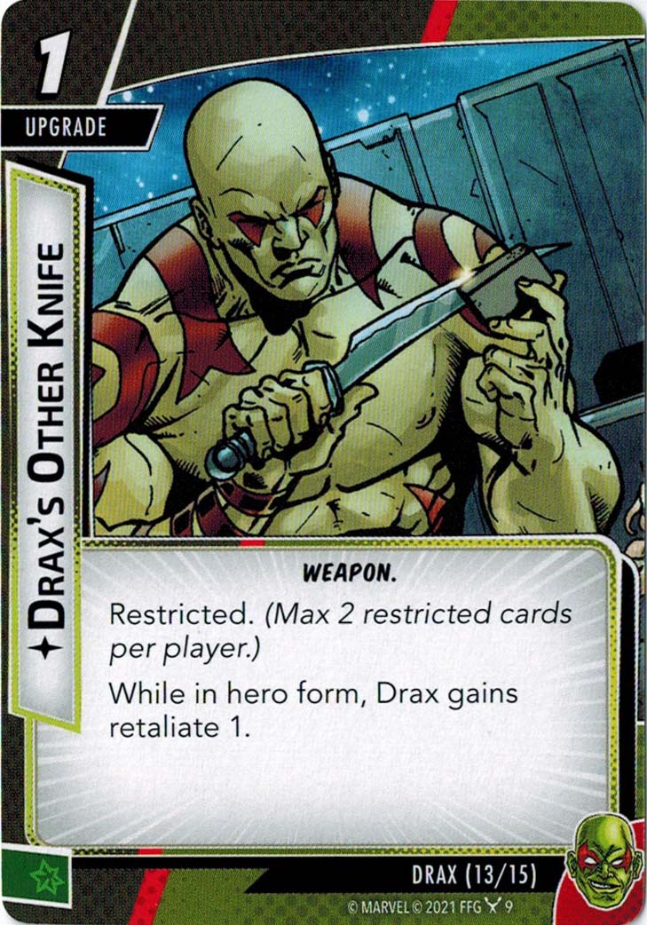 El otro puñal de Drax