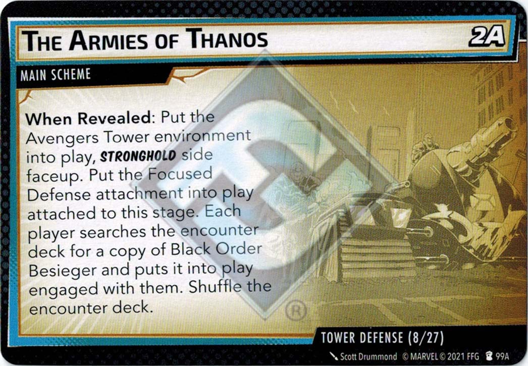 Los ejércitos de Thanos
