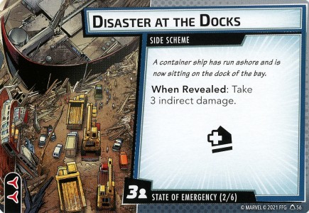 Desastre en el puerto