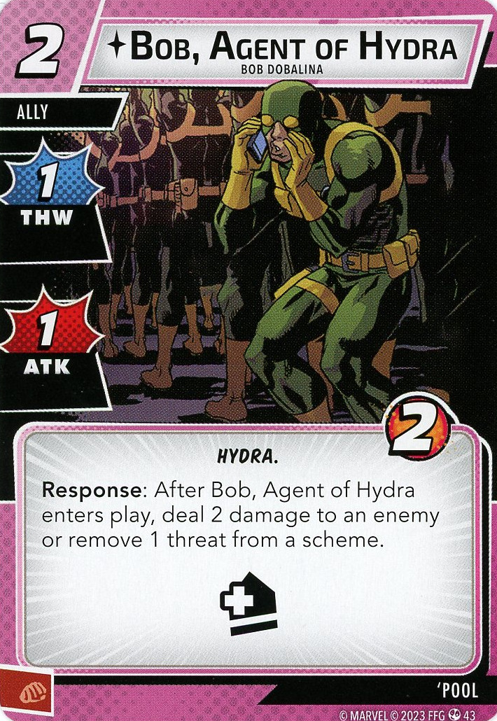 Bob, agente of Hydra