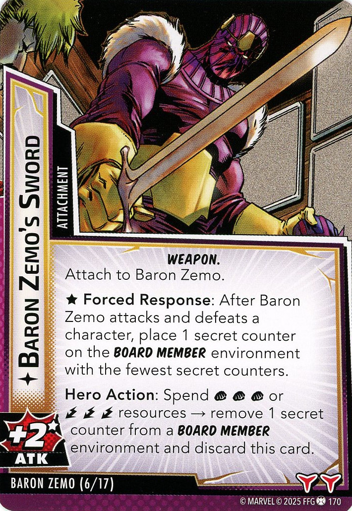 Espada del Barón Zemo